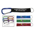 2-1/4" Carabiner W/Printed Strap.